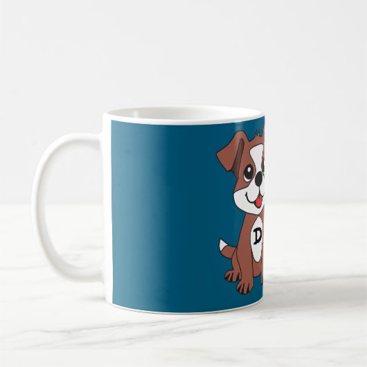Twins Hund Kaffeetasse (Links)