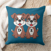 Twins Hund Kissen (Decke)