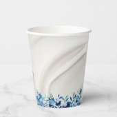 Twins in Bloom Baby Shower Pappbecher (Rückseite)