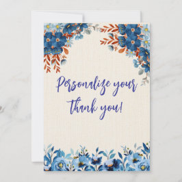 Twins in Bloom Dankeskarte