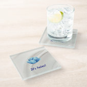 Twins in Bloom Glasuntersetzer (Schrägansicht)