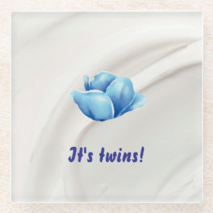 Twins in Bloom Glasuntersetzer