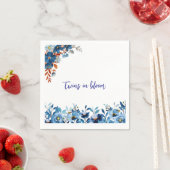 Twins in Bloom Serviette (Beispiel)