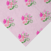 Twins in blutglühendem Rosa Seidenpapier (Detail)