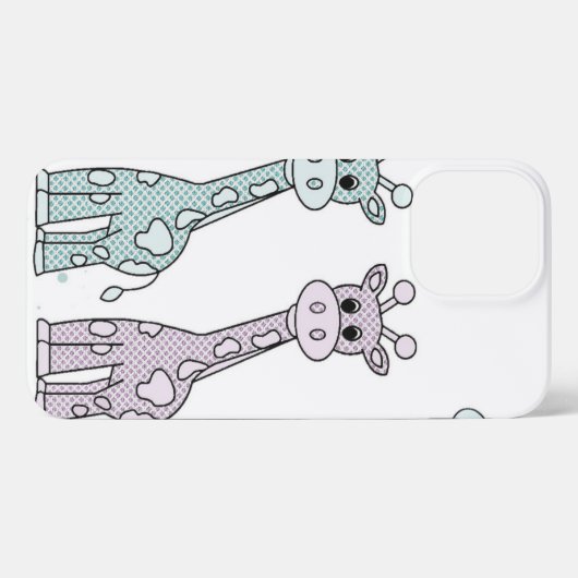 Twins iPhone Hülle (Rückseite (Horizontal))