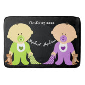 Twins Keepake Badematte (Vorderseite)