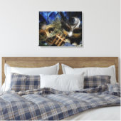 Twins Leinwanddruck (Insitu (Schlafzimmer))