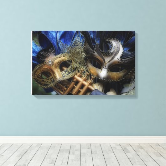 Twins Leinwanddruck (Insitu (Holzboden))