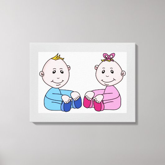 TWINS LEINWANDDRUCK (Vorderseite)
