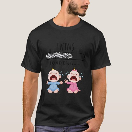 Twins Loading T-Shirt (Vorderseite)