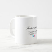 Twins Mama Tasse (Vorderseite Links)