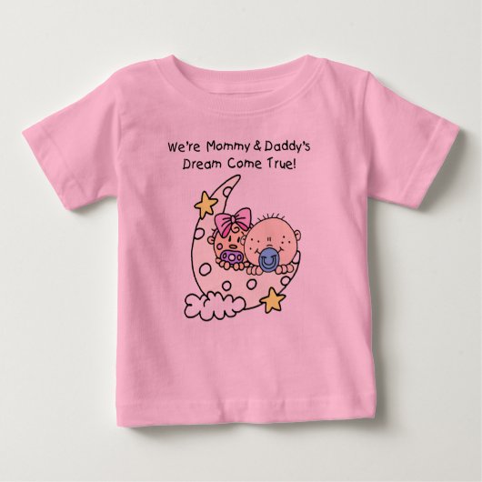 Twins Mommy and Daddy's Dream T - Shirt (Vorderseite)