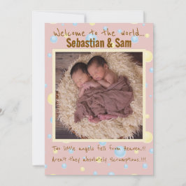 Twins New Arrival Ankündigung