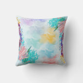 Twins Ocean Colorful Baby's Octopus Throw Kissen (Rückseite)