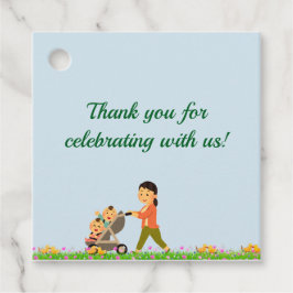 Twins- One Plus One ist zweimal der Spaß Geschenkanhänger