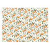 Twins Orange Baby Shower Tischdecke (Vorderseite (Horizontal))