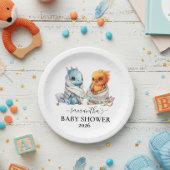 Twins Phoenix Dragon Fantasy Magie Pappteller