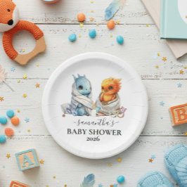 Twins Phoenix Dragon Fantasy Magie Pappteller