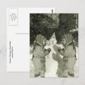 Twins Postcard Postkarte (Vorne/Hinten)