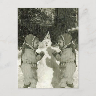 Twins Postcard Postkarte