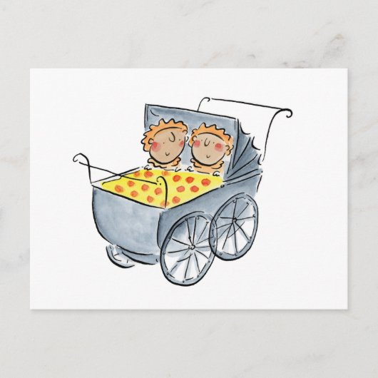 Twins Postkarte (Vorderseite)