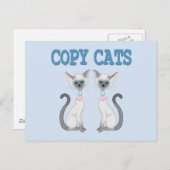 Twins Postkarte (Vorne/Hinten)