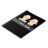 Twins Pregnancy Ankündigung Notizblock (Linke Seite)