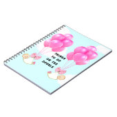 Twins Pregnancy Gift Notizblock (Linke Seite)