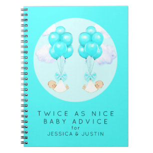 Twins Pregnancy Journal Notizblock