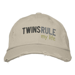 TWINS RULE mein Leben Bestickte Kappe