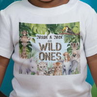 Twins Safari Tiere, Blue Jungle, Baby Boys 1.