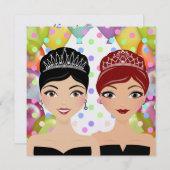 Twins - SRF Einladung (Vorne/Hinten)