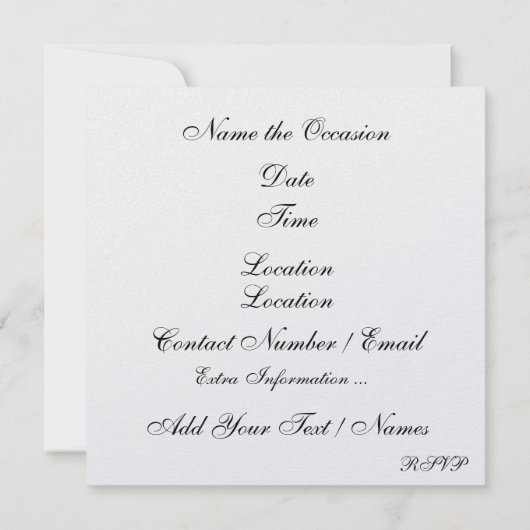 Twins - SRF Einladung (Rückseite)