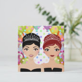 Twins - SRF Einladung (Stehend Vorderseite)