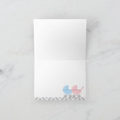 Twins Stwalzen Kinderdusche Danke Karte (Innenseite)