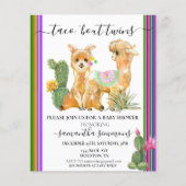 Twins Taco Fiesta Baby Shower Lama (Vorderseite)