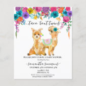 Twins Taco Fiesta Baby Showroom Llama Floral (Vorderseite)