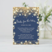 Twins Twinkle Little Star Book for Baby Begleitkarte (Stehend Vorderseite)