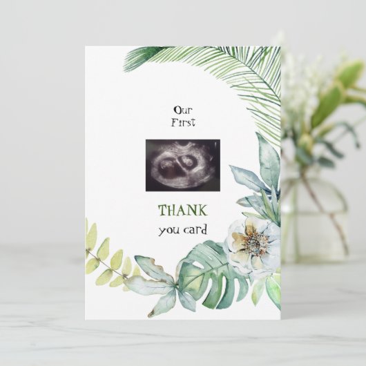 Twins Ultrasound Funny Danke Tropical (Stehend Vorderseite)