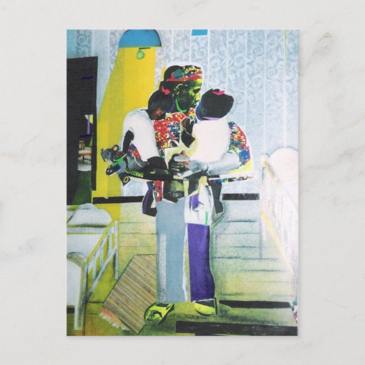 "Twins" von Dallins Smith II Postkarte (Vorderseite)