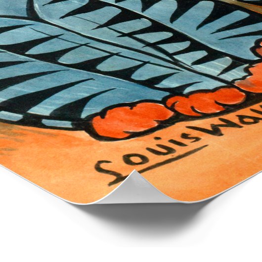 Twins von Louis Wain Poster (Ecke)