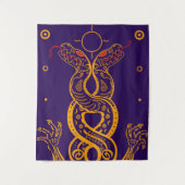 Twins Wandteppich (Vorderseite)