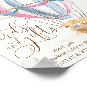 Twins We Can Bearly Wait Cards and Gifts Poster (Ecke)