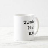 TwinSoul Einheits-Tasse Kaffeetasse (VorderseiteRechts)