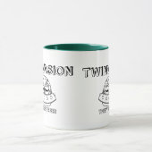 TWINVASION "sie sind hier! " Tasse (Zentrum)