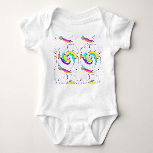 Twirl Baby Strampler (Vorderseite)