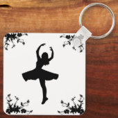 Twirl Dancer Schlüsselanhänger (Rückseite)