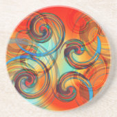 Twirl Getränkeuntersetzer (Vorne)