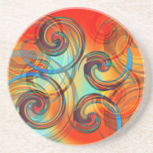 Twirl Getränkeuntersetzer