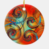 Twirl Keramikornament (Hinten)